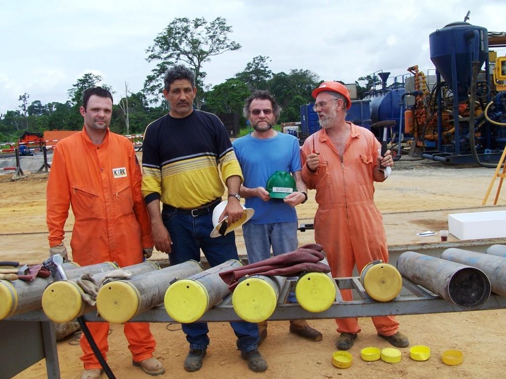 Core samples team