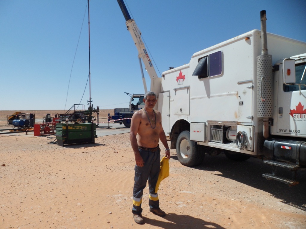 Desert drilling