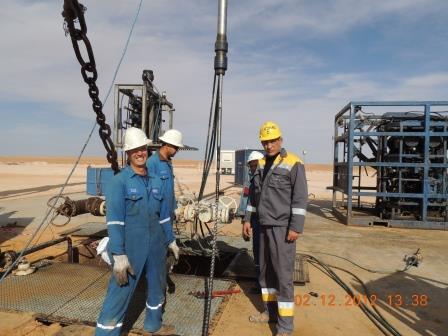 Desert wireline operations