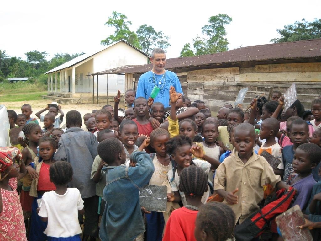 Village school children Africa