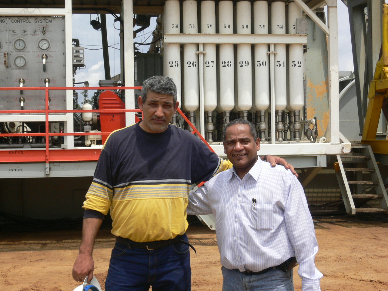 BOP control system rig site